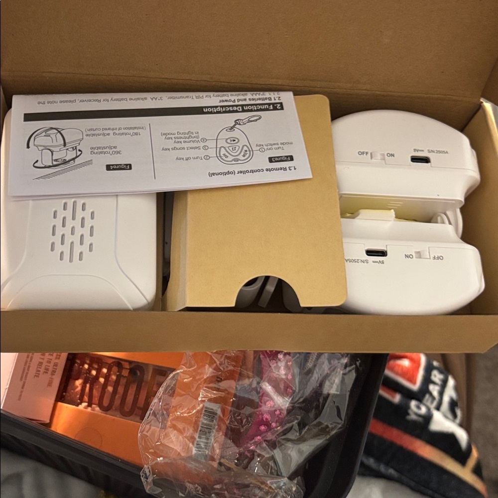 Motion Sensor Alarm Chime Alert - Picture 2 of 2